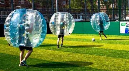 5 stk. Bubble soccer