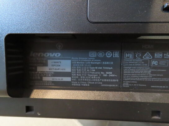 2 stk. computerskærme LENOVO T2324pA