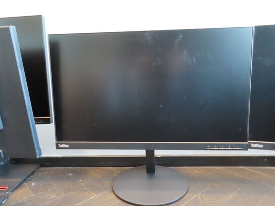 2 stk. computerskærme LENOVO Thinkvision F16238FT0