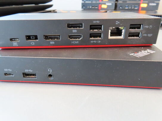 2 stk. dockingstationer LENOVO ThinkPad USB-C Dock Gen2