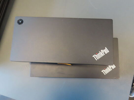 2 stk. dockingstationer LENOVO ThinkPad USB-C Dock