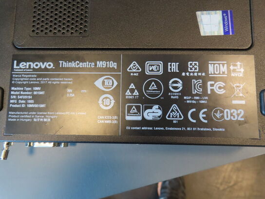 Minicomputer LENOVO ThinkCentre M910q