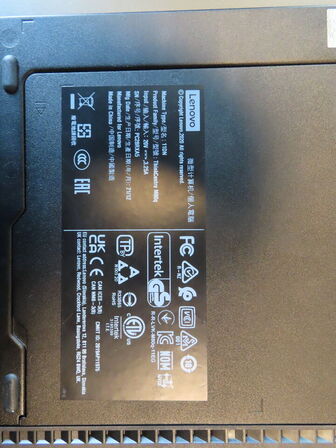Minicomputer LENOVO ThinkCentre M80q