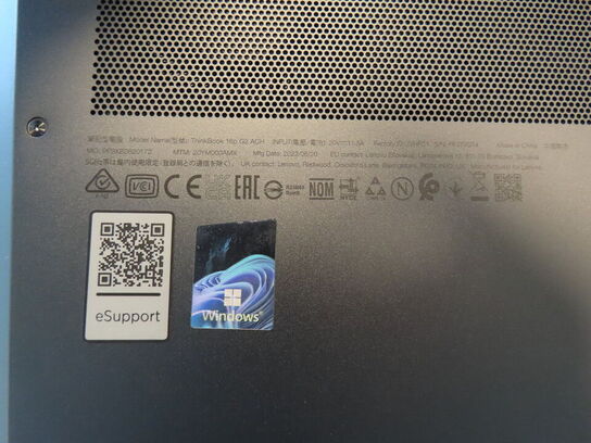 Bærbar computer LENOVO ThinkBook 16p Gen 2