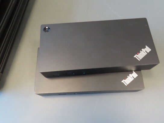 2 stk. dockingstationer LENOVO ThinkPad USB-C Dock Gen2