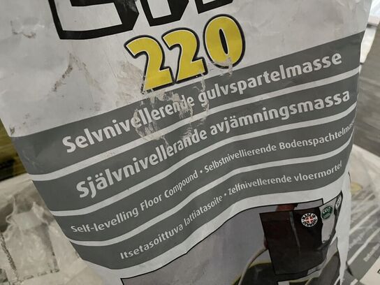 Palle med Gulvspartelmasse