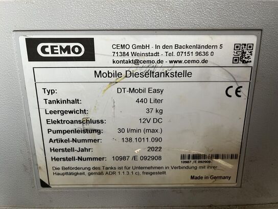 CEMO Diesel Tank