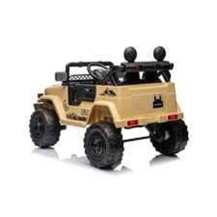 Elbil Toyota FJ Cruiser børnebil, 12V, khaki