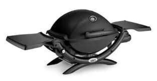 Weber gasgrill Q1200 sort 
