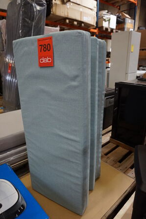 Sleepy 3-delt foldemadras - Mint 120x150x10 cm 