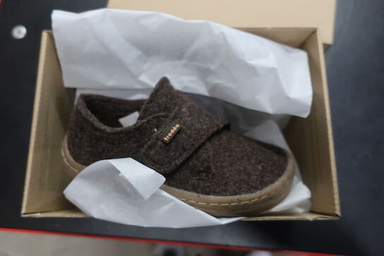 Hjemmesko FRODDO Barefoot Wooly Slippers G1700341-3 Brown Str: 24