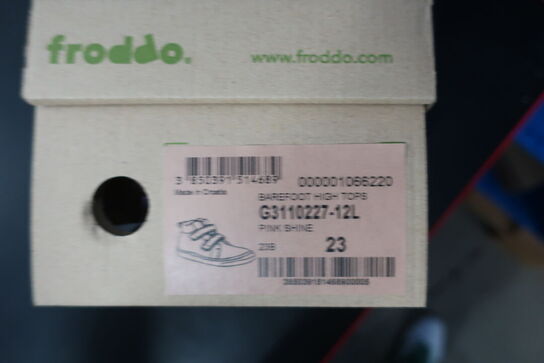 Sko FRODDO Barefoot High Tops G3110227-12L Pink Shine Str: 23