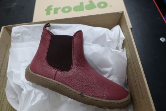 Støvler FRODDO Barefoot Chelys G3160206-4 Bordeaux Str: 31