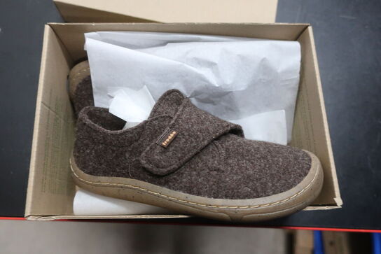 Hjemmesko FRODDO Barefoot Wooly Slippers G1700341-3 Brown Str: 29