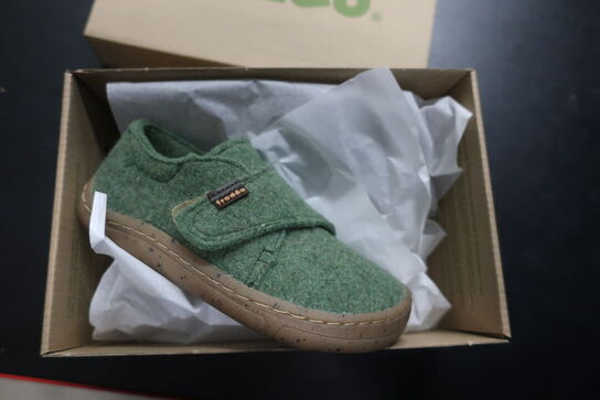 Hjemmesko FRODDO Barefoot Wooly Slippers G1700341-5 Green Str: 24