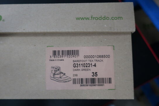 Støvler FRODDO Barefoot Tex Track G3110231-4 Dark Green Str: 35