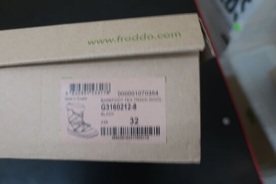Støvler FRODDO Barefoot Tex Track Wool G3160212-8 Black Str: 32