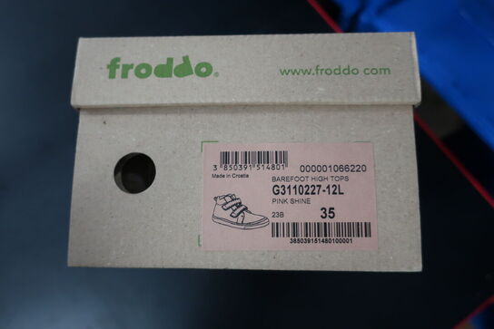Sko FRODDO Barefoot High Tops G3110227-12L Pink Shine Str: 35