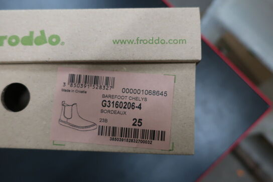 Støvler FRODDO Barefoot Chelys G3160206-4 Bordeaux Str: 25