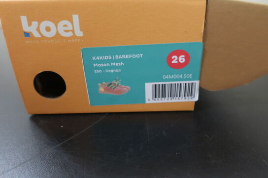 Sko KOEL Mason Mesh 550 - Cognac Str: 26