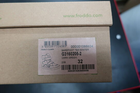 Støvler FRODDO Barefoot Tex Winter G3160205-2 Dark Green Str: 32