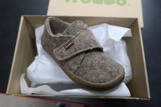 Hjemmesko FRODDO Barefoot Wooly Slippers G1700341-2 Beige Str: 23