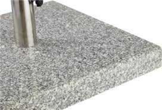 Rio Grande parasolfod grå granit - 60 kg