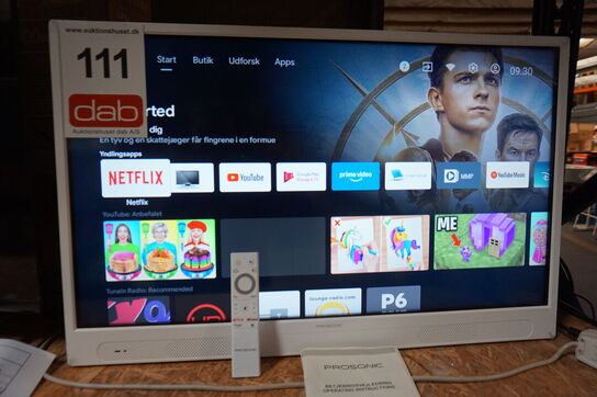 Prosonic 32" GO LED TV 32PLED8023W Hvid 