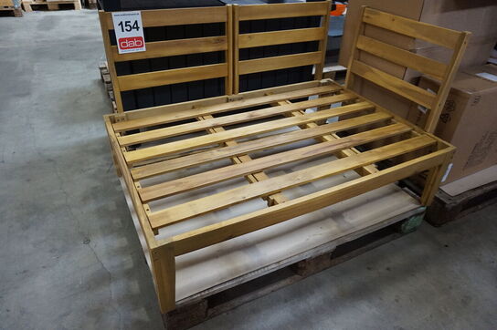 Utah pallebænk - akacietræ 