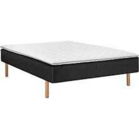 Huma Premium Boxseng med ben og topmadras 140x200 cm