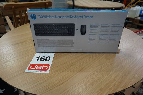 Trådløst tastatur HP 230 Wireless Keyboard, Black 