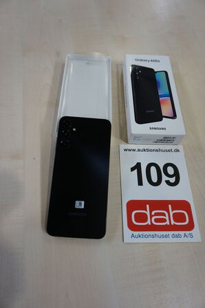 Samsung Galaxy A05S 64 GB smartphone, sort 