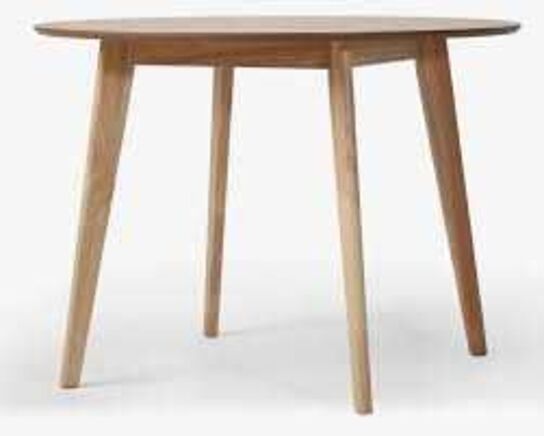 Roxby spisebord rundt Ø: 105 cm Eg-look 