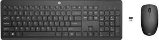 Trådløst tastatur HP 230 Wireless Keyboard, Black 