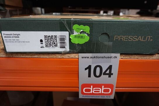 Pressalit Delight toiletsæde, soft close, aftagelig, hvid