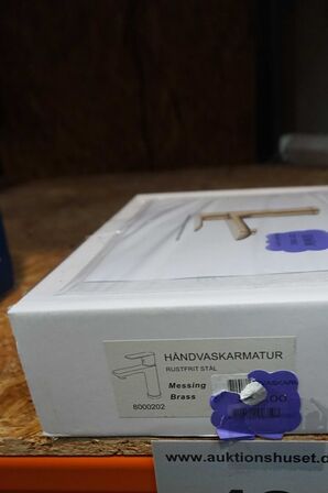 Vasso Håndvaskarmatur 1-Greb Messing 