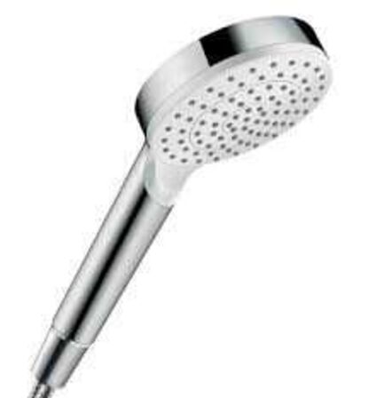 2 stk hansgrohe Crometta 100 håndbrusere 1jet m/EcoSmart+
