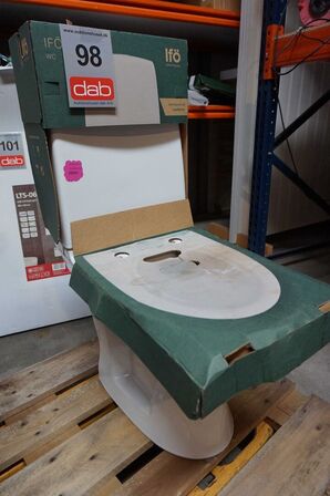 Ifö Spira 6262 Rimfree toilet til limning med P-lås
