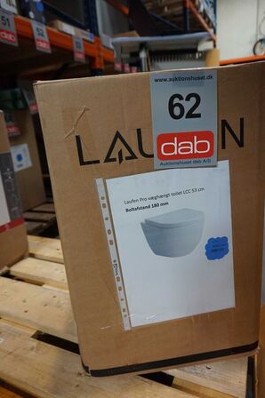 Laufen Pro væghængt toilet LCC 53 cm