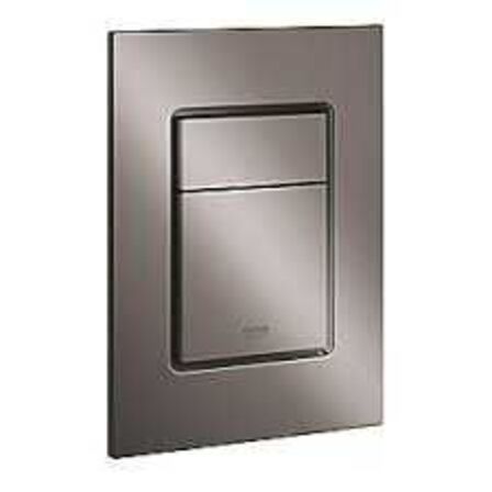 Grohe Skate Cosmop. Betj.plade Str. S, 2-skyls betjening, hard graphite
