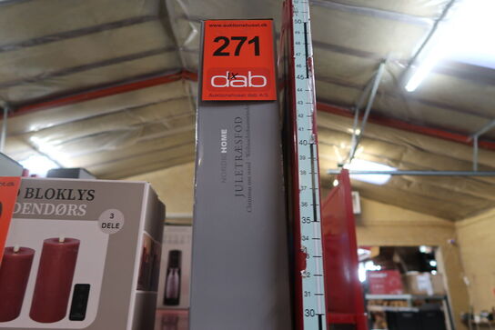 DGA Juletræsfod Sort 45x10x47cm 