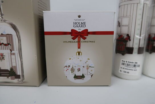 5 dele Holmegaard julepynt 