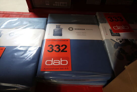 2 sæt Nordisk Tekstil Detox sengetøj blå 140x200 cm