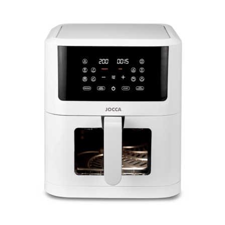 Jocca Digital Airfryer & Dehydrator 8 liter white