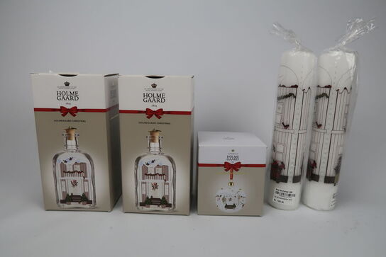5 dele Holmegaard julepynt 