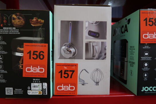 Blomsterbergs køkkenmaskine stål 1000 Watt