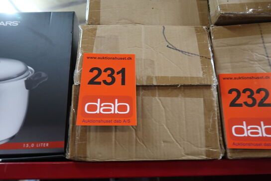 12 stk. Isterningeboks med bakke og ske