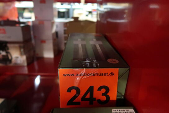 5 pk. Cozzy solcelle havefakler stål 2 stk. Ø6xH41 cm