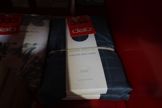 2 sæt Södahl Clear sengesæt china blue 140x200 cm & 140x220 cm