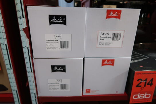 4 stk. Melitta kaffekander